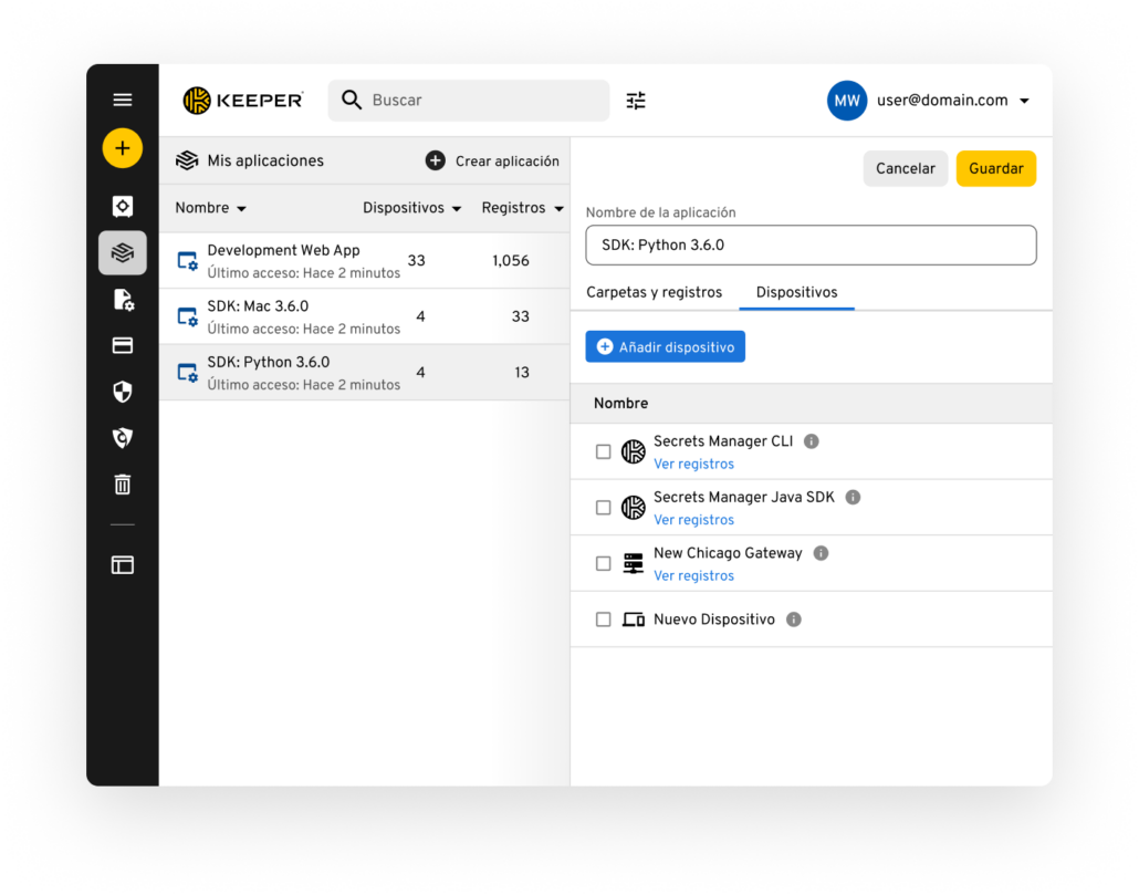 Keeper: Gestión de contraseñas