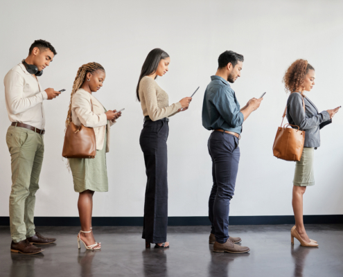 While we wait, how about a social media check. Queue.it